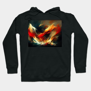abstract fire 04 Hoodie
